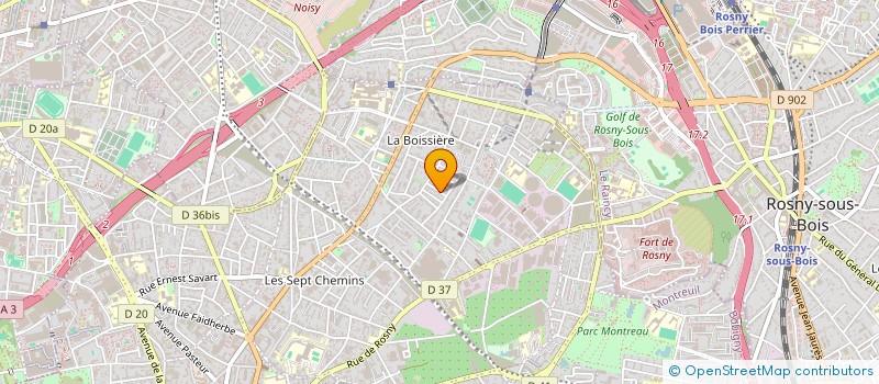 localisation de l'entreprise MADAME MATHILDE CHOLLOT à MONTREUIL