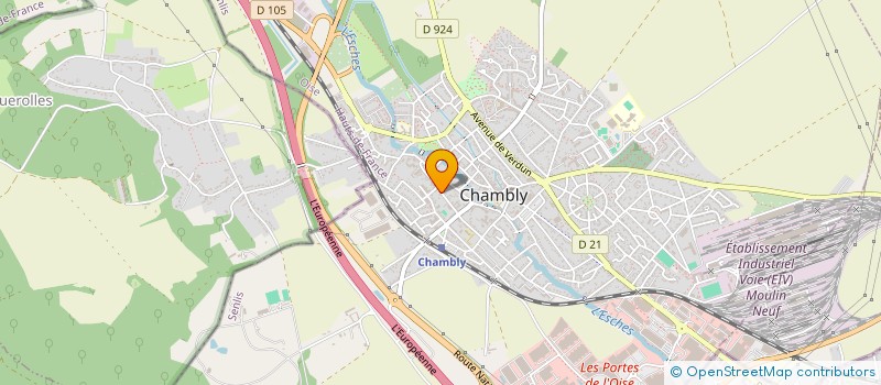 localisation de l'entreprise MADAME MATHILDE CHORON  CHAMBLY