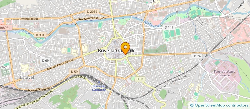 localisation de l'entreprise MADAME MATHILDE CINI à BRIVE-LA-GAILLARDE