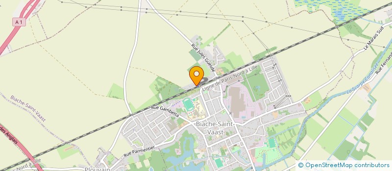 localisation de l'entreprise MADAME MATHILDE CLEMENT  BIACHE-SAINT-VAAST