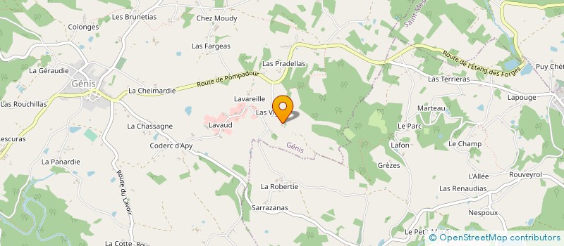 localisation de l'entreprise MADAME MATHILDE CLERGERIE  PERIGUEUX