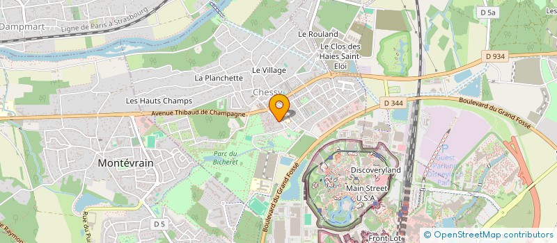 localisation de l'entreprise MADAME MATHILDE COLLET  CHESSY