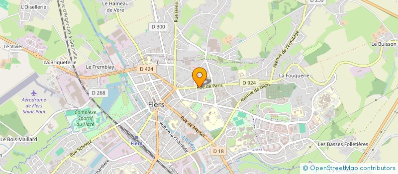 localisation de l'entreprise MADAME MATHILDE COLLET à FLERS