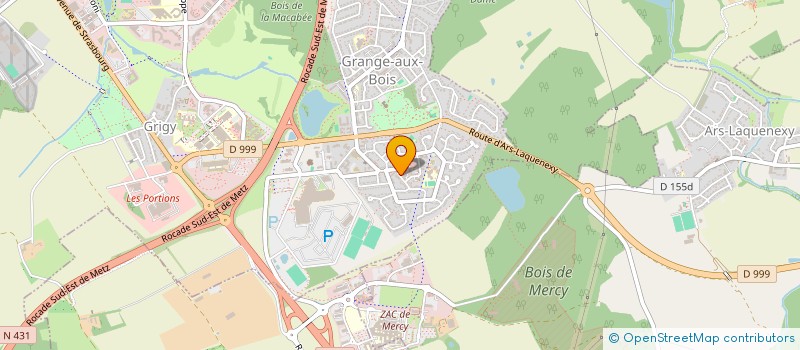 localisation de l'entreprise MADAME MATHILDE COLLIN  METZ