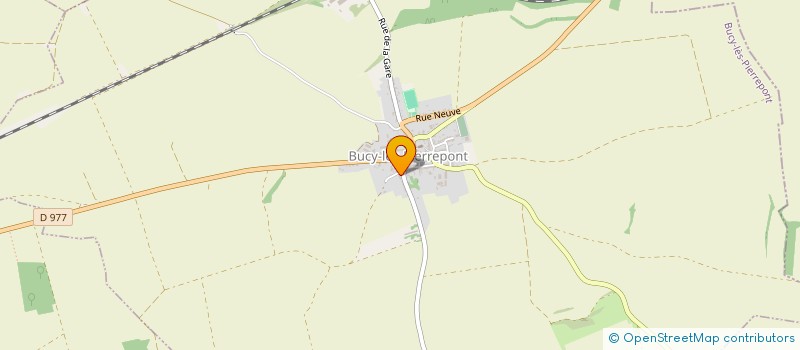 localisation de l'entreprise MADAME MATHILDE COLOMBE  BUCY-LES-PIERREPONT