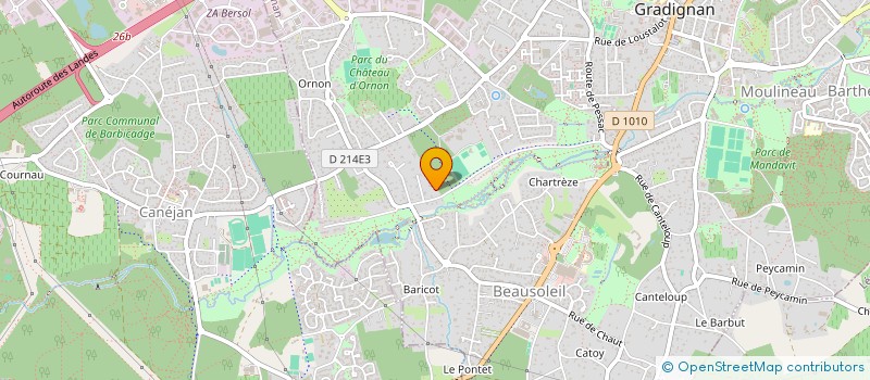 localisation de l'entreprise MADAME MATHILDE COM-NOUGUE  GRADIGNAN