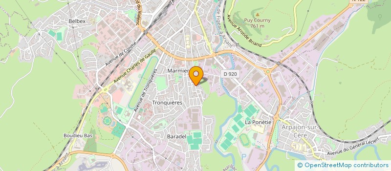 localisation de l'entreprise MADAME MATHILDE COMBRET à ROUFFIAC