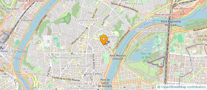 localisation de l'entreprise MADAME MATHILDE CORBET  LYON