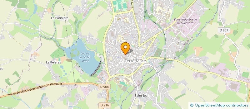 localisation de l'entreprise MADAME MATHILDE CORDUCCI à LA FERTE MACE