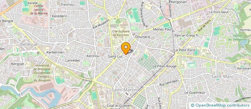 localisation de l'entreprise MADAME MATHILDE CORMIER à BREST