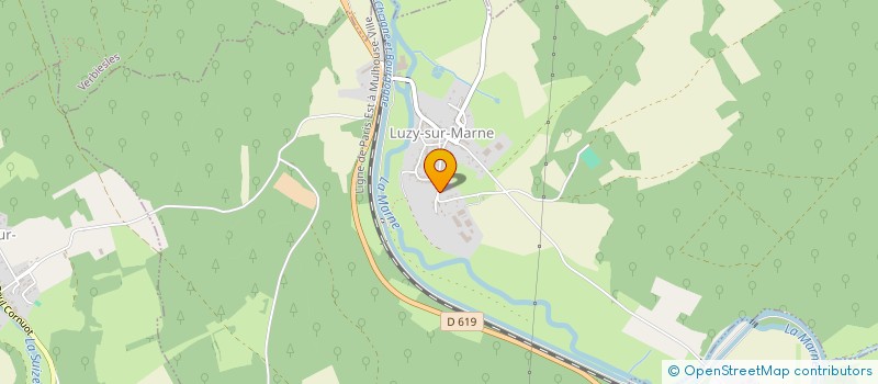 localisation de l'entreprise MADAME MATHILDE CORNEUX à LUZY-SUR-MARNE