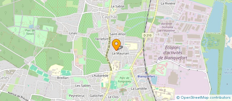 localisation de l'entreprise MADAME MATHILDE CORNU à BLANQUEFORT