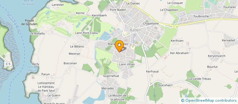 localisation de l'entreprise MADAME MATHILDE COSTEUX  BADEN