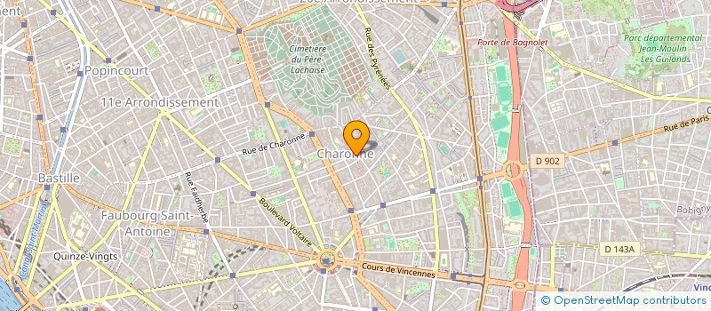 localisation de l'entreprise MADAME MATHILDE COTTIGNIES  PARIS