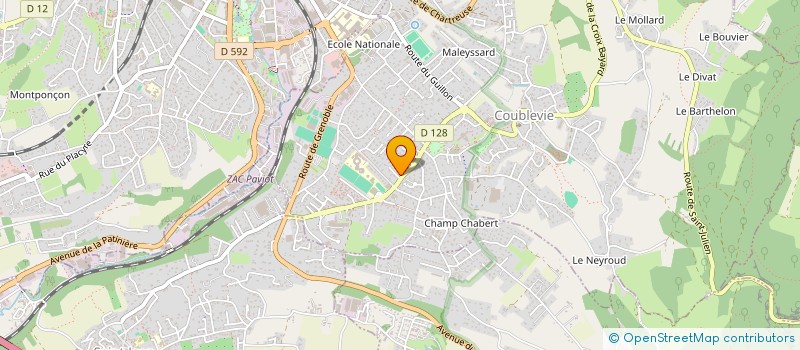 localisation de l'entreprise MADAME MATHILDE COUDREUSE  COUBLEVIE