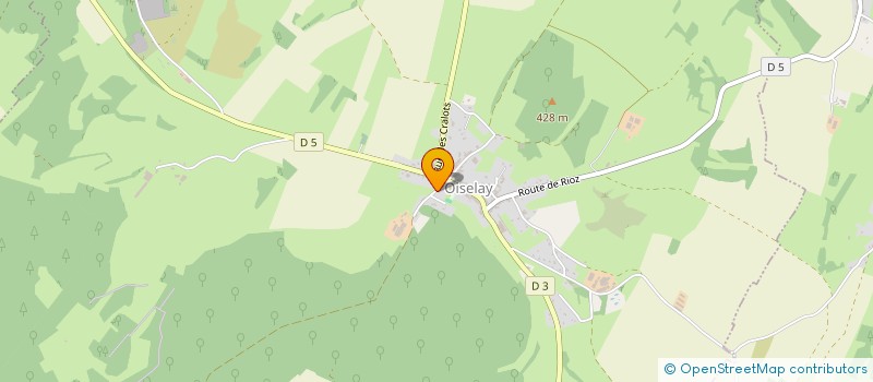 localisation de l'entreprise MADAME MATHILDE COUILLARD  OISELAY-ET-GRACHAUX