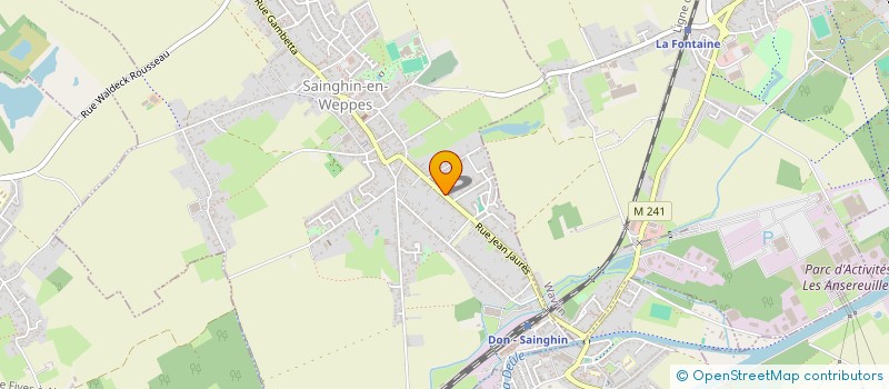 localisation de l'entreprise MADAME MATHILDE CRESPEL  SAINGHIN-EN-WEPPES