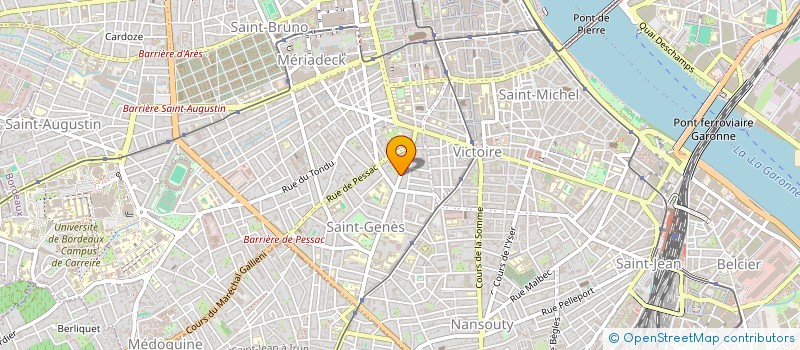 localisation de l'entreprise MADAME MATHILDE CRETIER  BORDEAUX