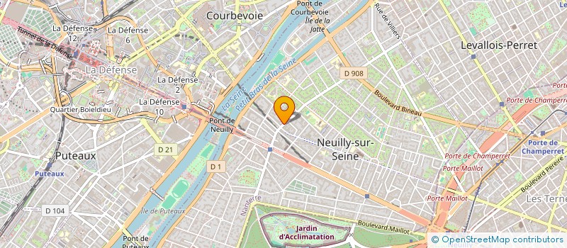localisation de l'entreprise MADAME MATHILDE CROISSANT à NEUILLY-SUR-SEINE