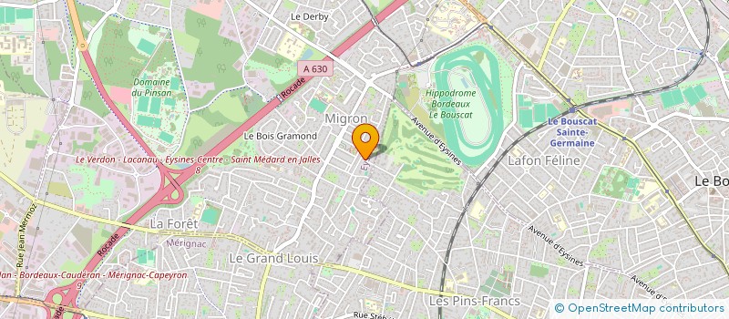 localisation de l'entreprise MADAME MATHILDE DA CUNHA  EYSINES