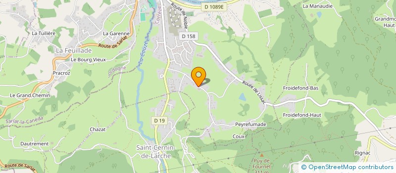 localisation de l'entreprise MADAME MATHILDE DA SILVA  LARCHE