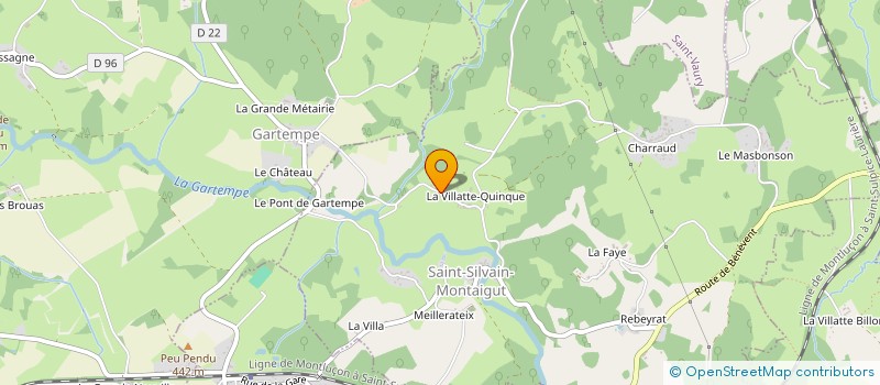 localisation de l'entreprise MADAME MATHILDE DALLIER à LE GRAND-BOURG
