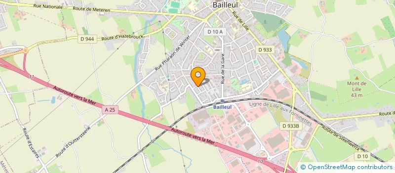 localisation de l'entreprise MADAME MATHILDE DAMBUYANT à BAILLEUL