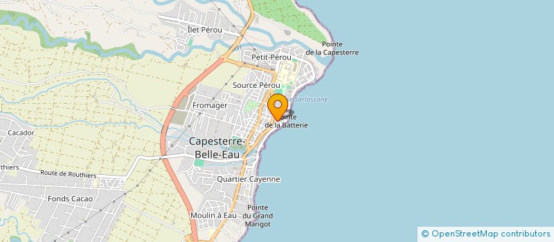 localisation de l'entreprise MADAME MATHILDE DAMIS à CAPESTERRE-BELLE-EAU