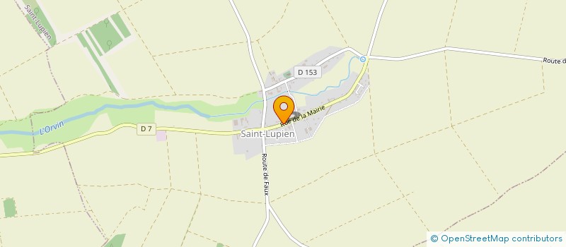 localisation de l'entreprise MADAME MATHILDE DAMY  SAINT-LUPIEN