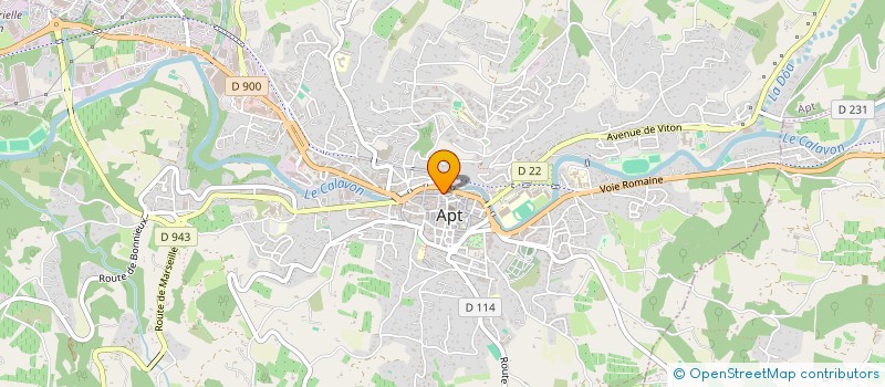 localisation de l'entreprise MADAME MATHILDE DANIS  APT