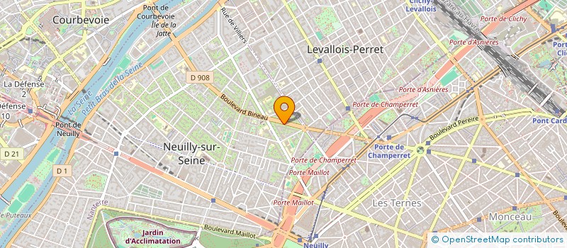 localisation de l'entreprise MADAME MATHILDE DANZIN à NEUILLY-SUR-SEINE