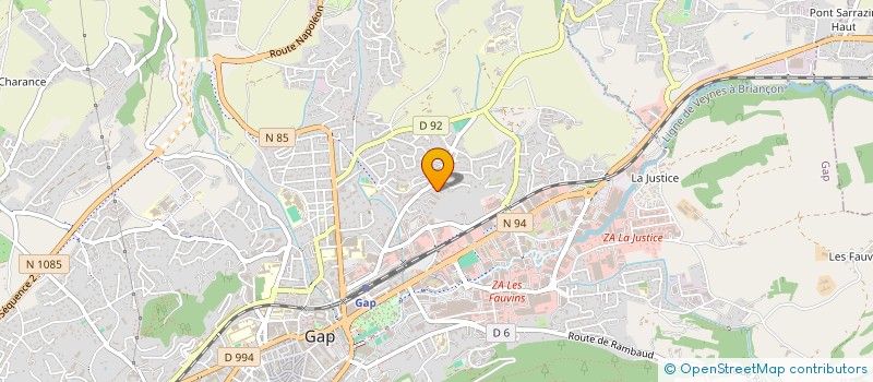 localisation de l'entreprise MADAME MATHILDE DAVIAUD  GAP