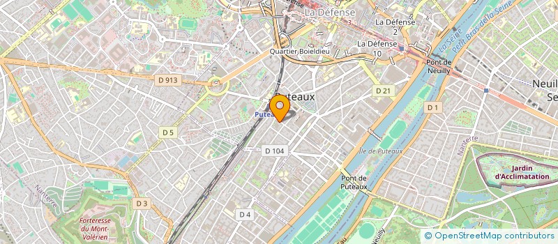 localisation de l'entreprise MADAME MATHILDE DE CORAIL  PUTEAUX