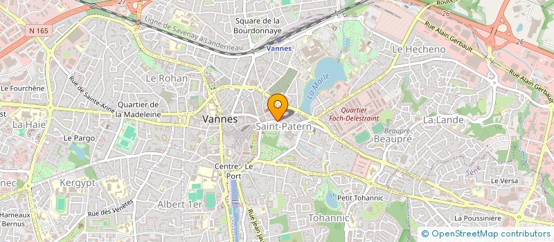 localisation de l'entreprise MADAME MATHILDE DE LA GUERRANDE à VANNES