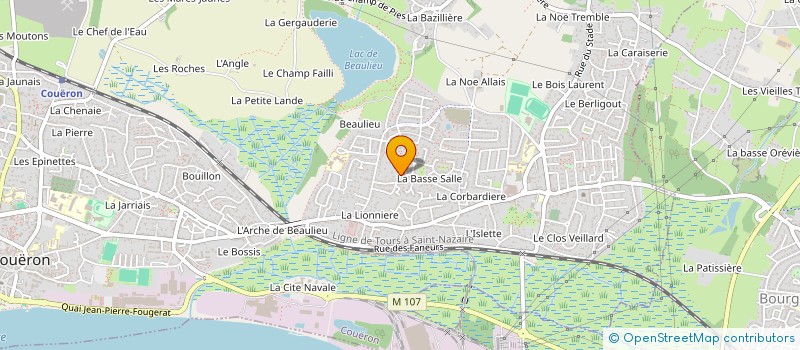 localisation de l'entreprise MADAME MATHILDE DE PREAUMONT à COUERON