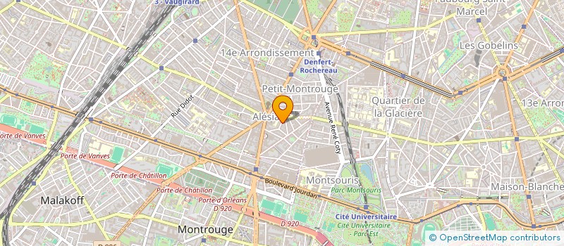 localisation de l'entreprise MADAME MATHILDE DE REYNAL DE SAINT MICHEL  PARIS