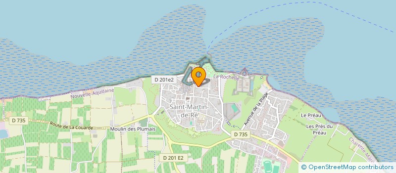 localisation de l'entreprise MADAME MATHILDE DEAU  SAINT-MARTIN-DE-RE