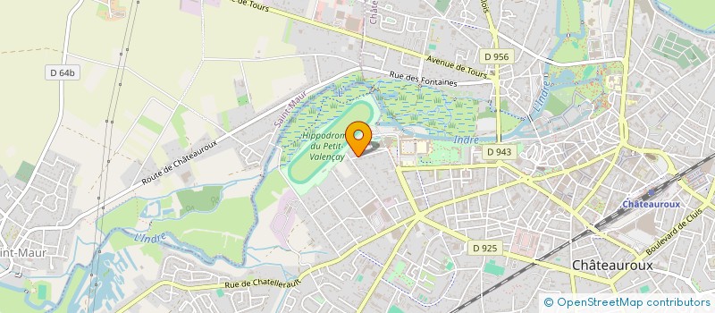 localisation de l'entreprise MADAME MATHILDE DEBAENE à CHATEAUROUX