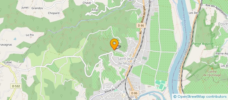 localisation de l'entreprise MADAME MATHILDE DEBRAY  SAINT-JEAN-DE-MUZOLS
