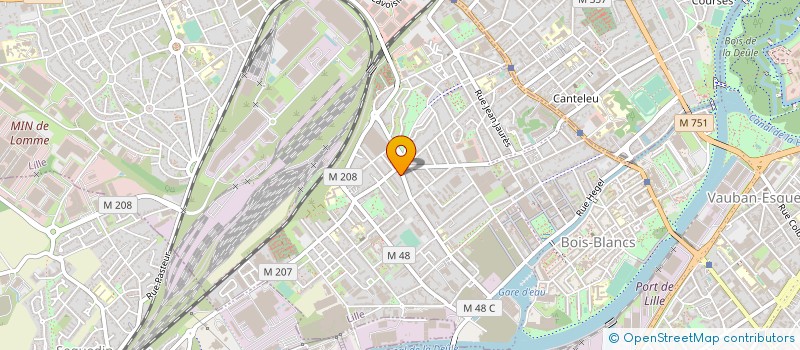 localisation de l'entreprise MADAME MATHILDE DEBUCHY à LILLE
