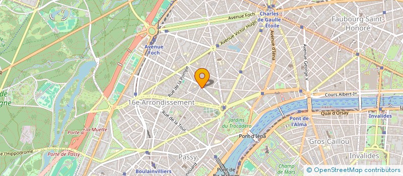 localisation de l'entreprise MADAME MATHILDE DECANTE à PARIS