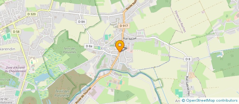 localisation de l'entreprise MADAME MATHILDE DECOSTER  RACHES