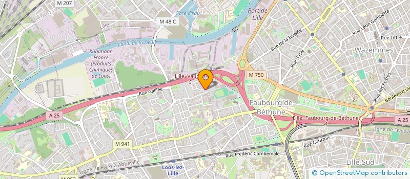 localisation de l'entreprise MADAME MATHILDE DECUYPER  LILLE