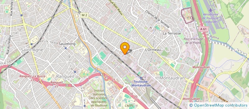localisation de l'entreprise MADAME MATHILDE DEHAY  TOULOUSE