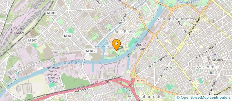 localisation de l'entreprise MADAME MATHILDE DEHOEST à LILLE