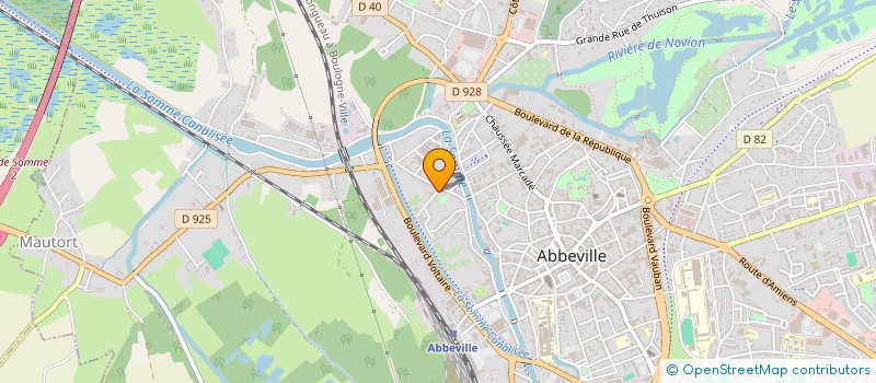 localisation de l'entreprise MADAME MATHILDE DELOHEN à ABBEVILLE
