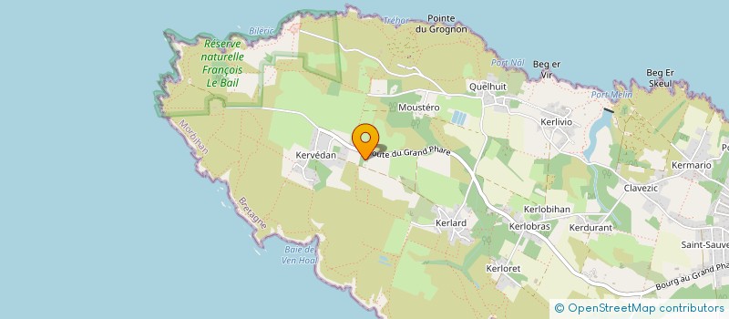 localisation de l'entreprise MADAME MATHILDE DEPRET à GROIX