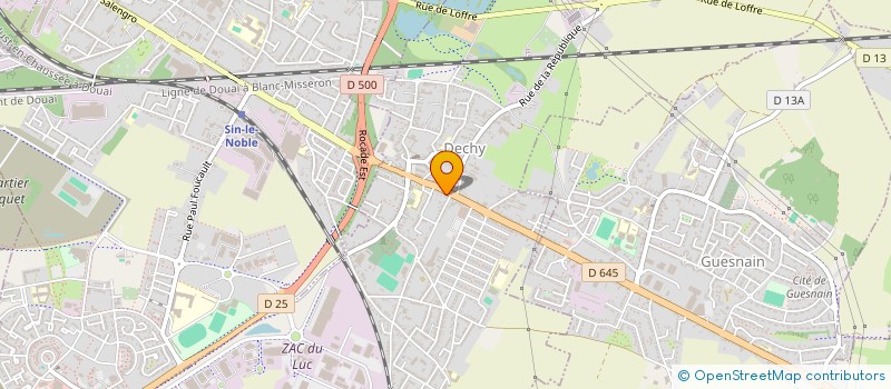 localisation de l'entreprise MADAME MATHILDE DEPRET  MONTIGNY-EN-GOHELLE