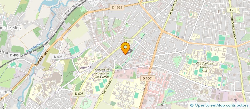 localisation de l'entreprise MADAME MATHILDE DESCAMPS  AMIENS