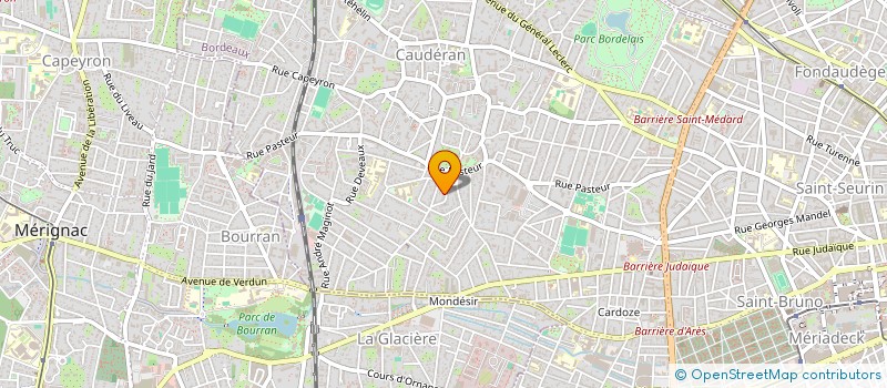 localisation de l'entreprise MADAME MATHILDE DETIENNE  BORDEAUX